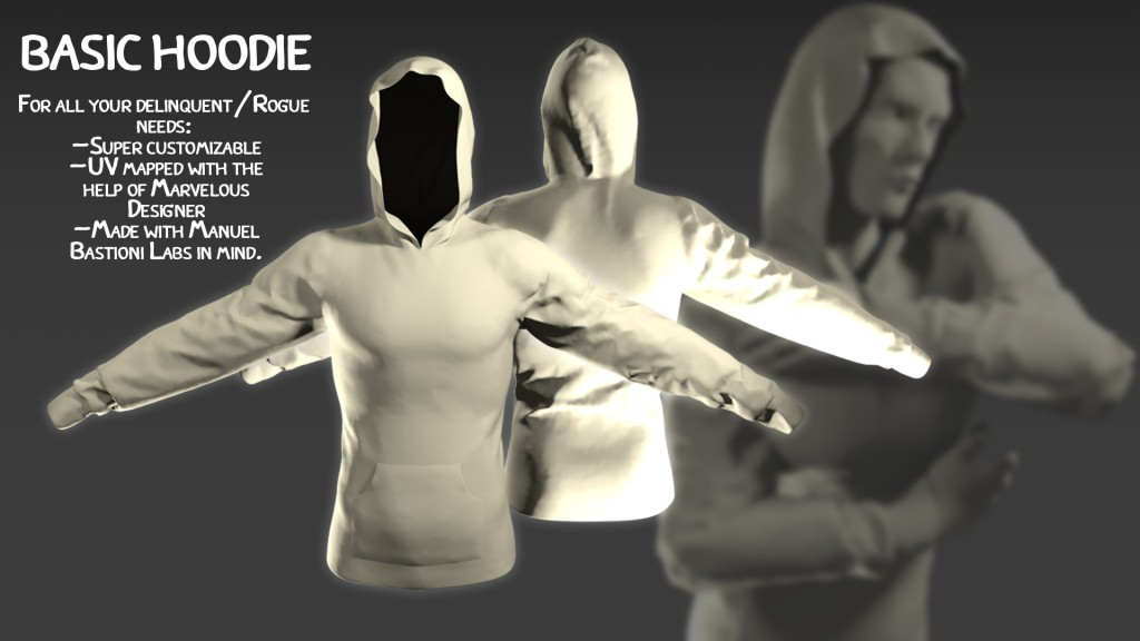 Basic Hoodie preview image 1